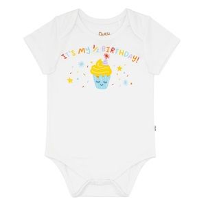 Never used with tags 1/2 birthday Little Sleepies Bodysuit! 6-12 month size